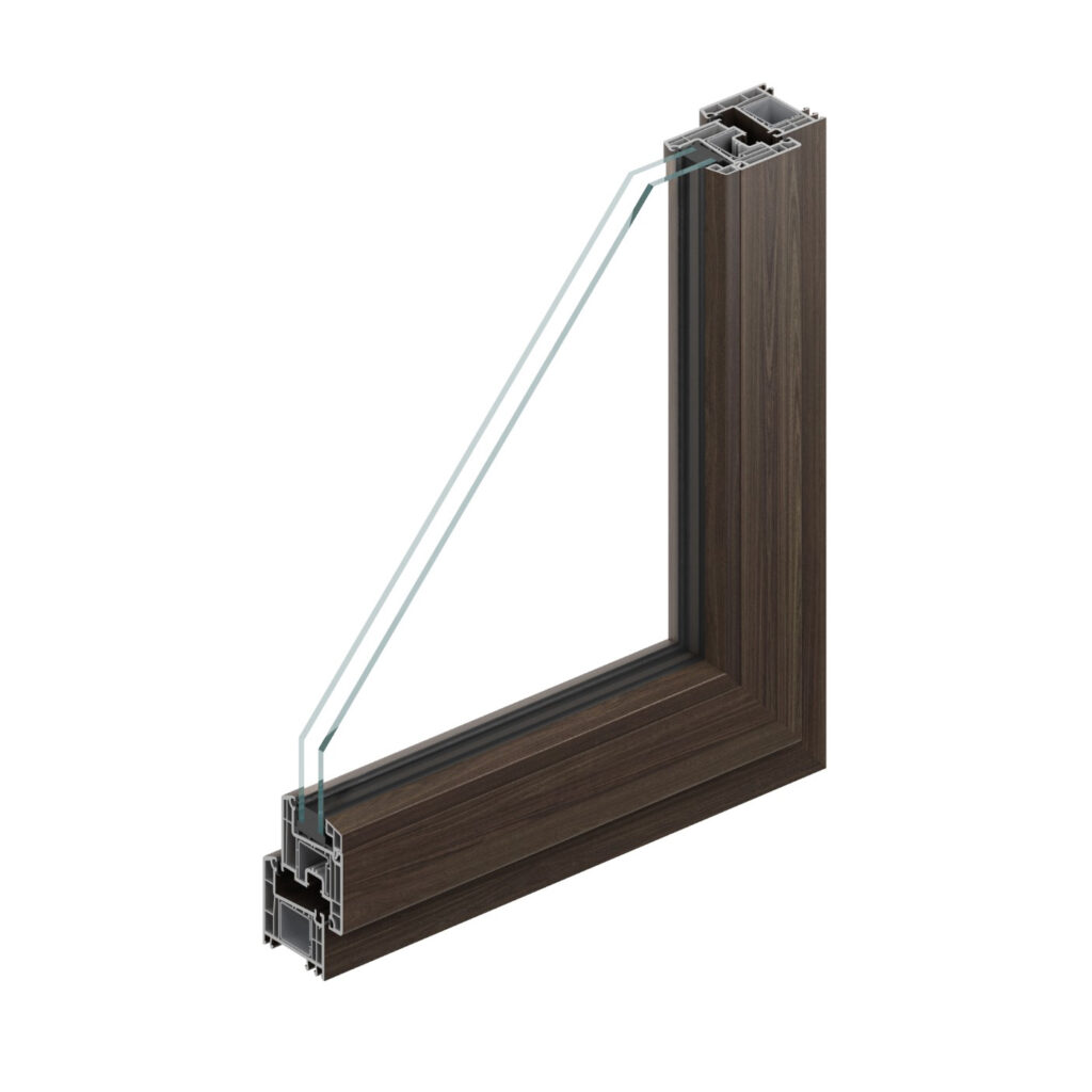 PVC SISTEMA P70 SPACCATO